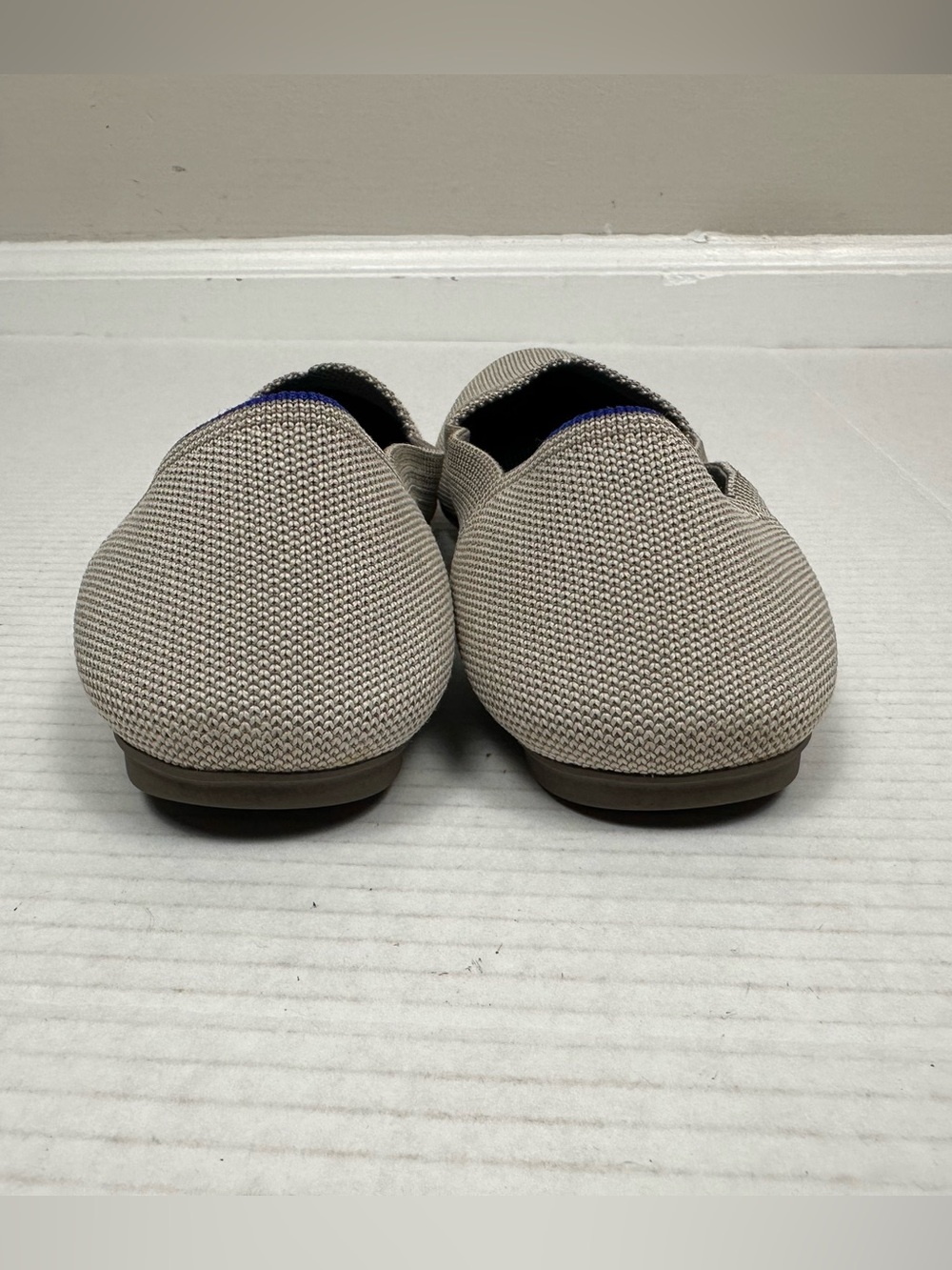 ROTHY'S THE FLAT ROUND TOE CREAM BALLET FLATS SHOES WOMEN'S 7.5 - Picture 5 of 10